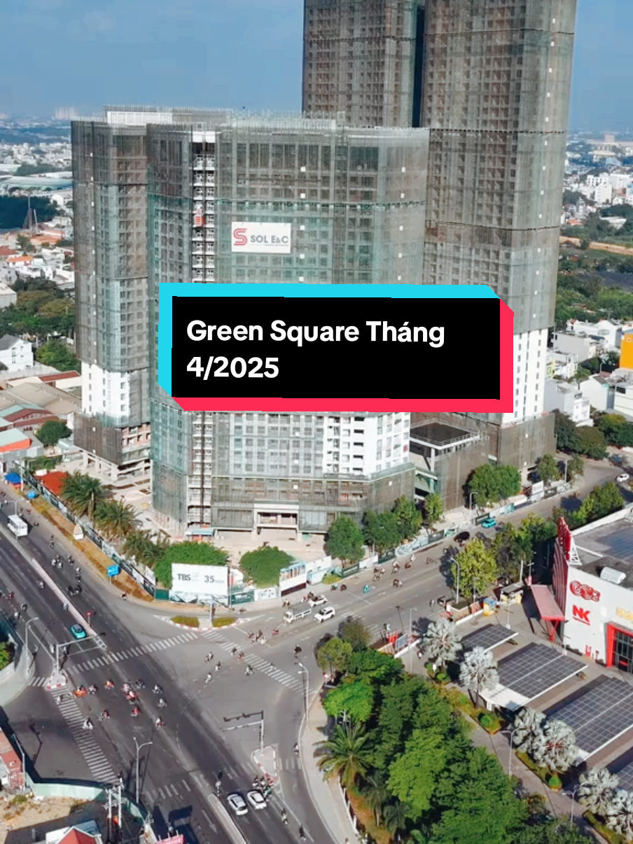 TBS Green Square Dĩ An Hiện tại đang bắt đầu hoàn thiện mặt ngoài rồi, và chỉ còn chờ thêm cái thông báo mở bán nữa thôi.  Anh chị quan tâm khu này cứ báo e nhé!! 😁 #CapCut #GreenSquare