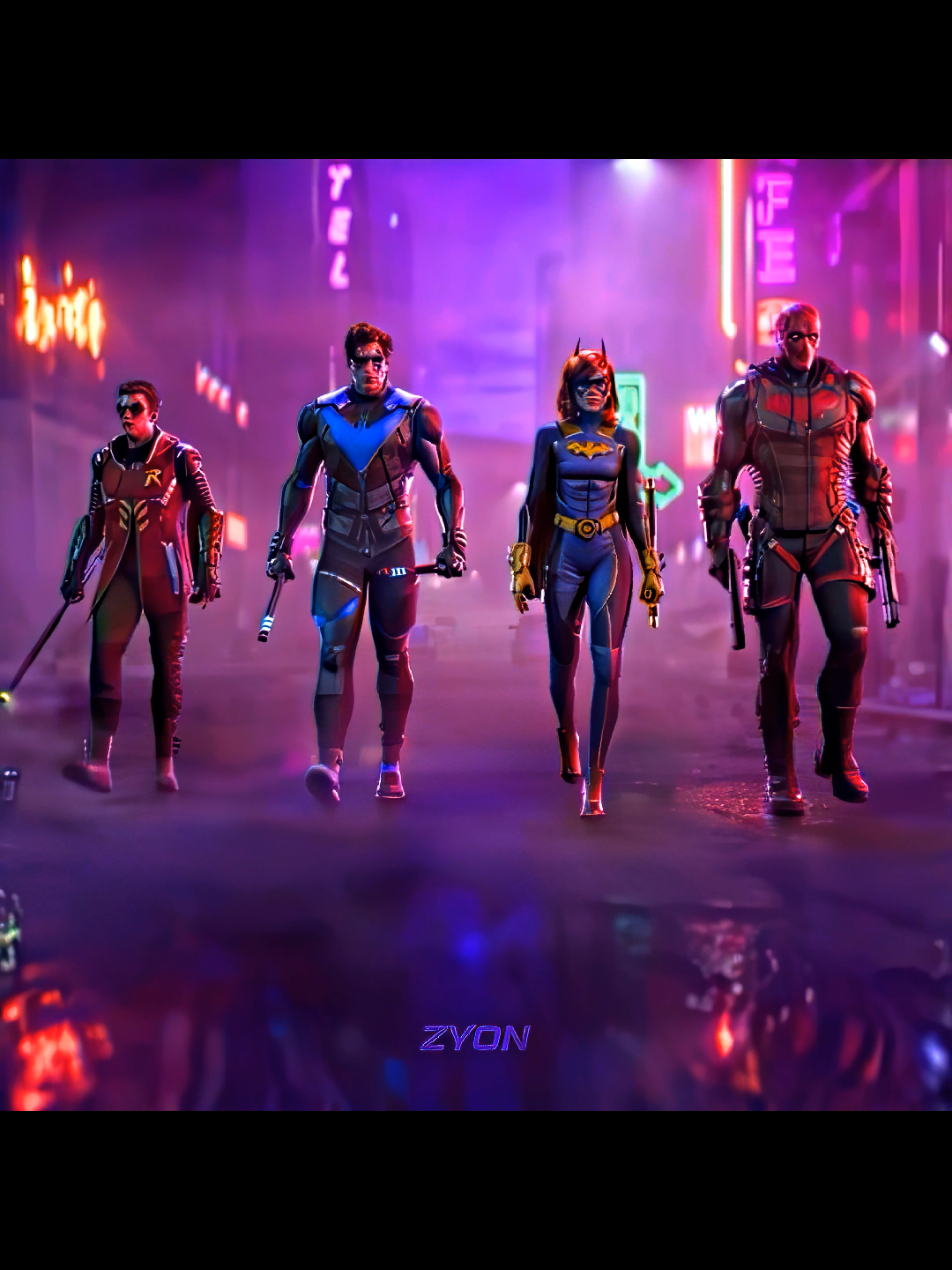 Which member of the Bat-Family is your favorite? Quality Settings in bio! #dccomics #batman #batfamily #robin #nightwing #batgirl #redhood #gothamknights #edit #4k #fy #foryou 