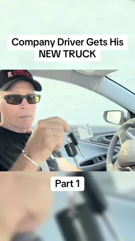 Company Driver Gets His NEW TRUCK