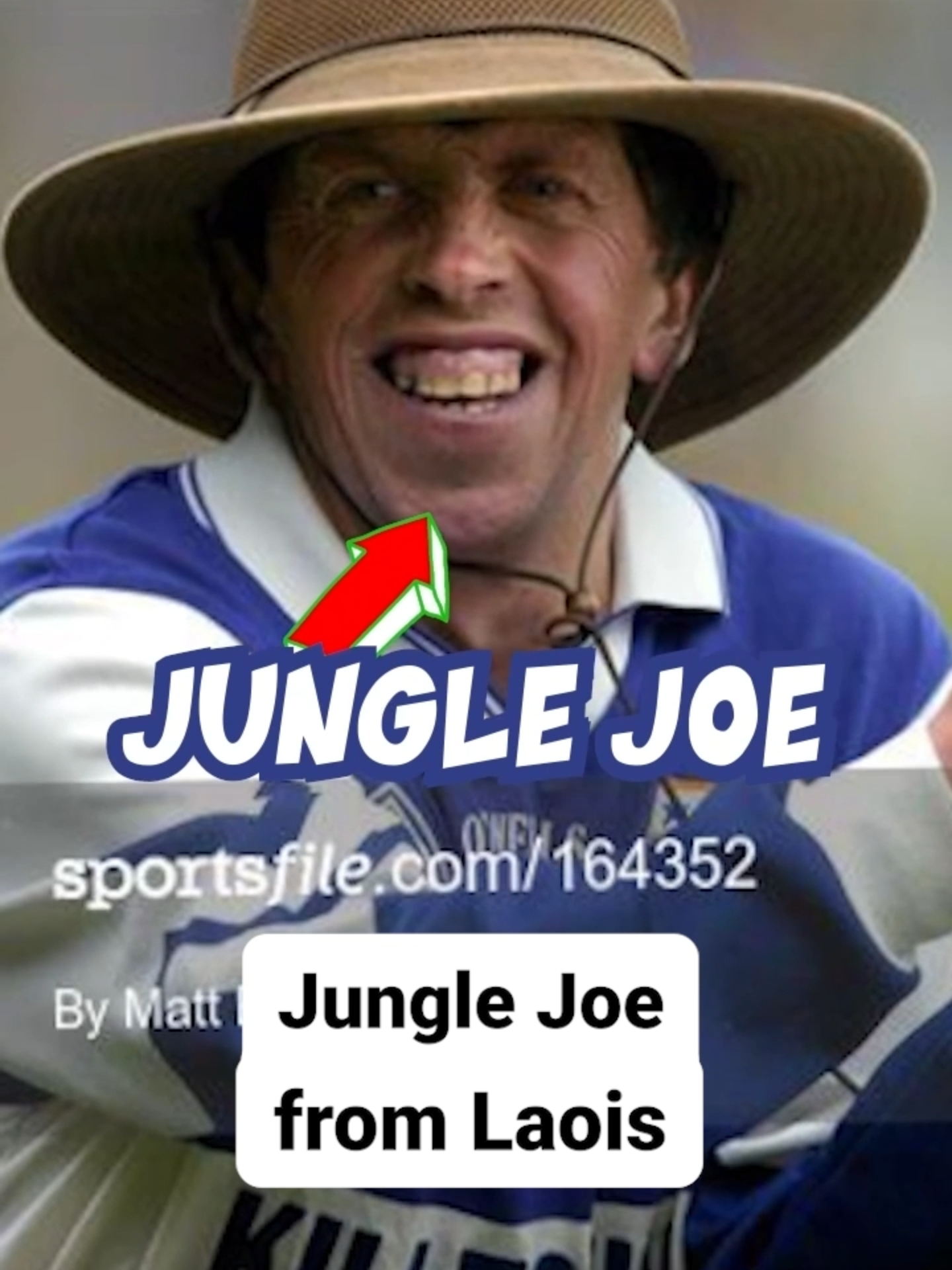 Can any county beat Laois for wild fans? Do ye remember “Jungle Joe
