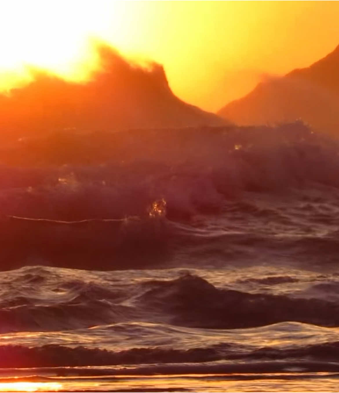 sorry about the shake it was crazy windy  #digitaldiary #ocean #sunset #pnw 