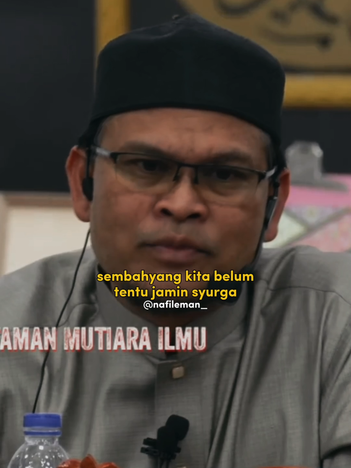 Jaga sembahyang  #ustazabdullahkhairi #solat #nafileman_ #fyp 