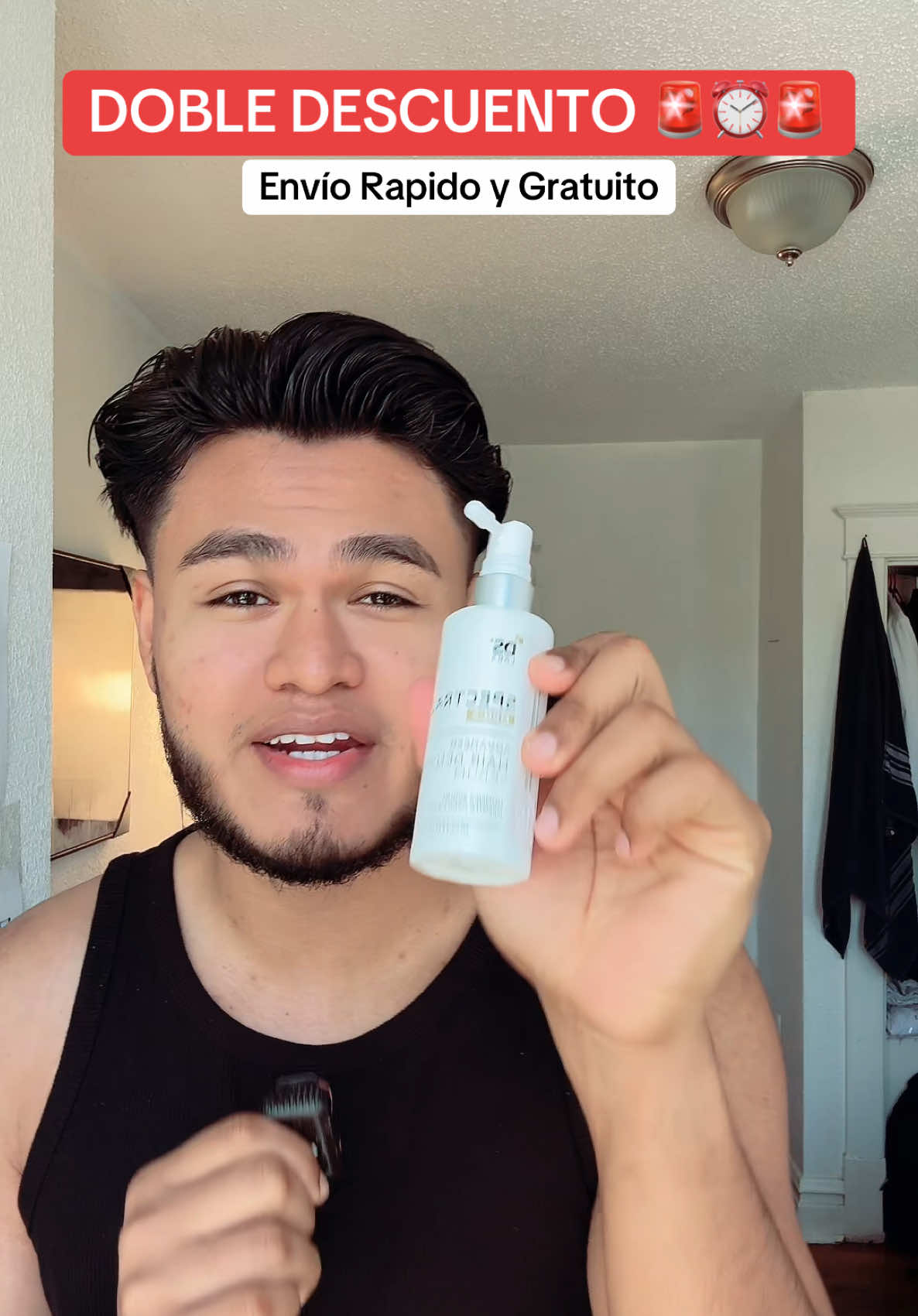 Crecimiento del cabello y barba #nanoxidil #crecimientodelcabello #hairgrowth #hairgoals #hairproducts #haircare #hairlosssolutions #barba #tiktokshop #tiktokshopfinds #tiktokshopdeals 