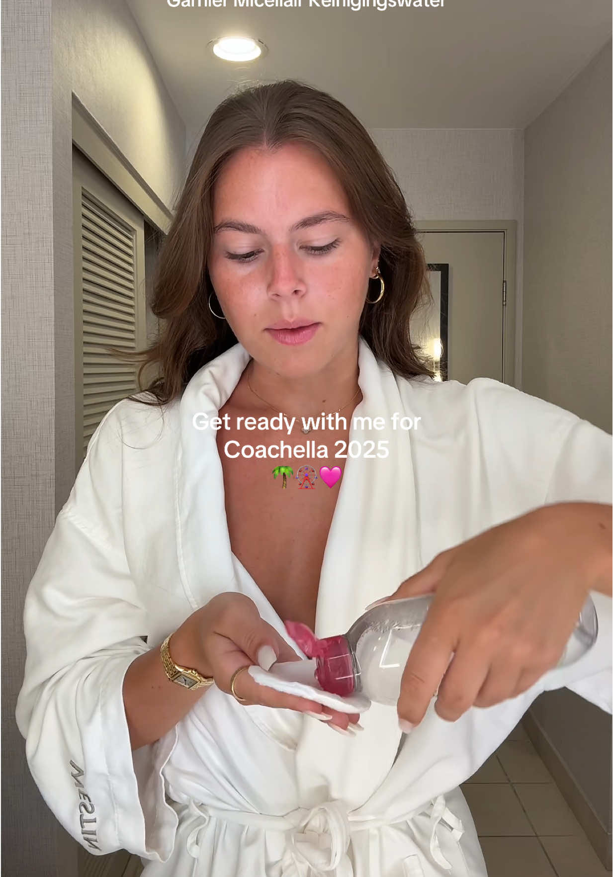 Ready voor Coachellaaa 🌴💗 @Maybelline NY @L’Oréal Paris @Garnier nl @NYX Professional Makeup #advertentie #coachella2025 #getreadywithme #grwm #makeup #skincare #haircare 