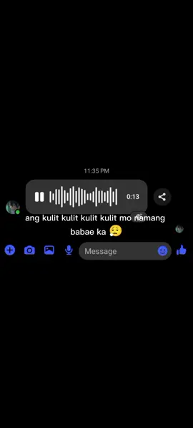 ma trip ka kasi e yan tuloy gutom ka nanaman #voicemessage 