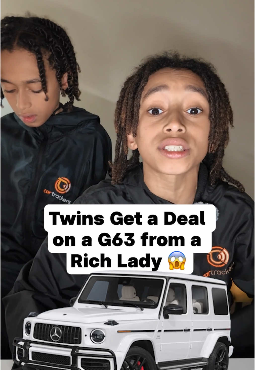 When luxury meets negotiation, details matter. The twins take on a 2024 Mercedes G63, discussing everything from flawless condition spray tan stains! @alicartrackers #mercedesg63 #carbuying #negotiationstrategy