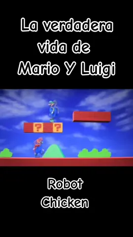 #RobotChicken #SuperMario #SuperMarioBros #Nintendo #MarioYLuigi #Mario #Luigi #Bowser #PrincessPeaches #JoaquinReyes #CarlosAreces #Humor #Comedia #Risas #Risa #Carcajada #ParaTi #Fyp #ForYou #Viral #Tendencia #Trendy 