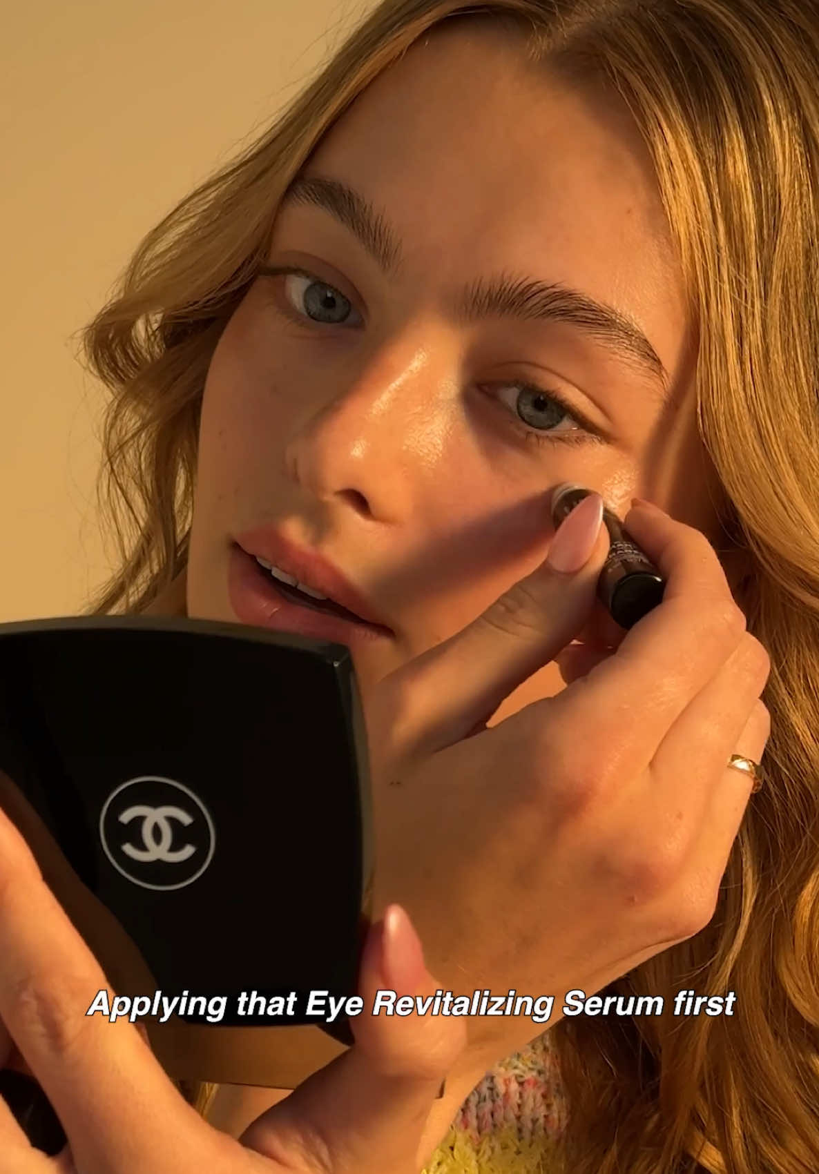 GRWM⭐️ showing you guys my tips  to having a great makeup day and how it all starts with skin prep🫧🫧@chanel.beauty #welovecoco and #CHANELpartner  You can find the eye patches below:) https://shopmy.us/collections/1526073 LE LIFT Firming – Anti-Wrinkle Flash Eye Revitalizer N°1 DE CHANEL REVITALIZING SERUM