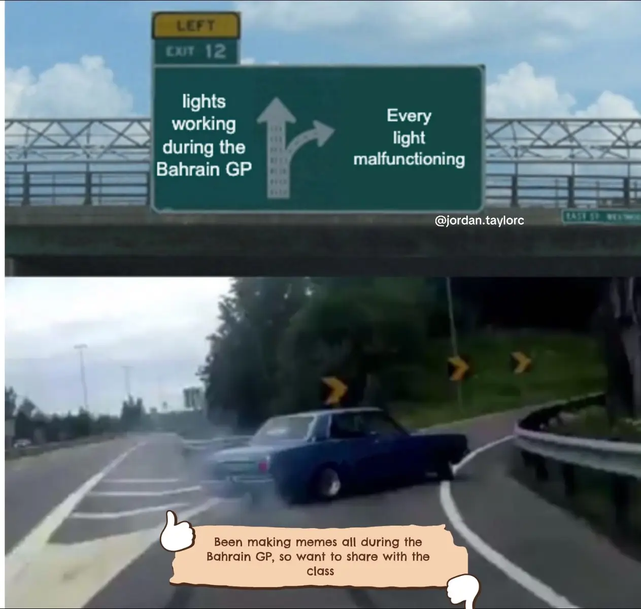 I had a LOT of fun during thr Bahrain GP making reaction memes. I know they’re dumb, but they’re funny imo Did i miss any good moments?#f1tiktok #f1contentcreator #formulaone #f1 #formulaonetiktok #Formula1 #f1creator #bahraingp #bahraininternationalcircuit #bahraingrandprix 