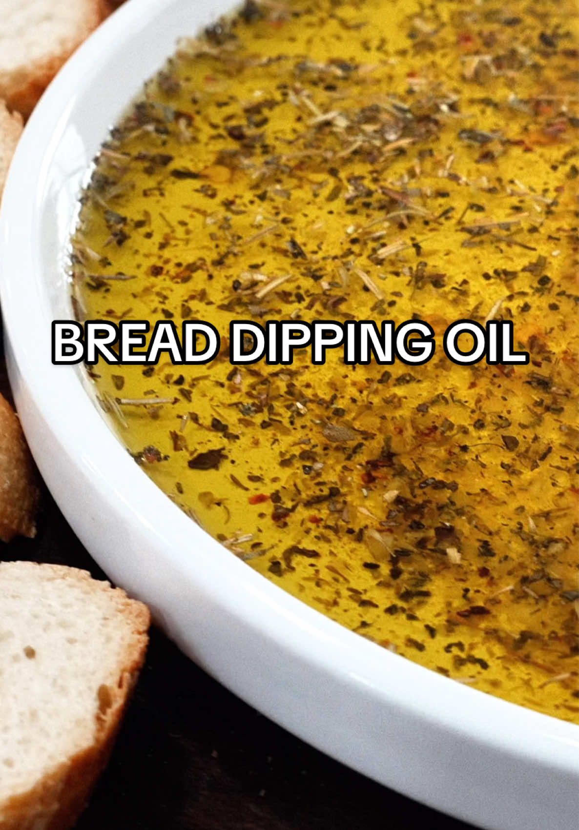 Make your own Italian Bread Dipping Oil in minutes! Perfect for any meal. #BreadDip #breaddippingoil #oliveoildip #italiancuisine #EasyRecipe #cookingathome #italianfood #dippingoil #roseoatley 