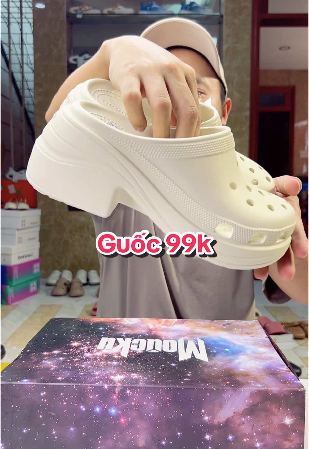 Guốc đẹp siêu nhẹ mà giá thì siêu rẻ này các b ơi #manhgiay #manhbangiay #depnu #depthoitrang #guocnu 