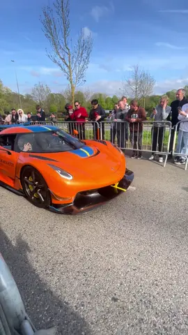 3,5M Koenigsegg jesko rear-ended. #foryou #koenigseggjesko #kortrijkxpo  #gr8 