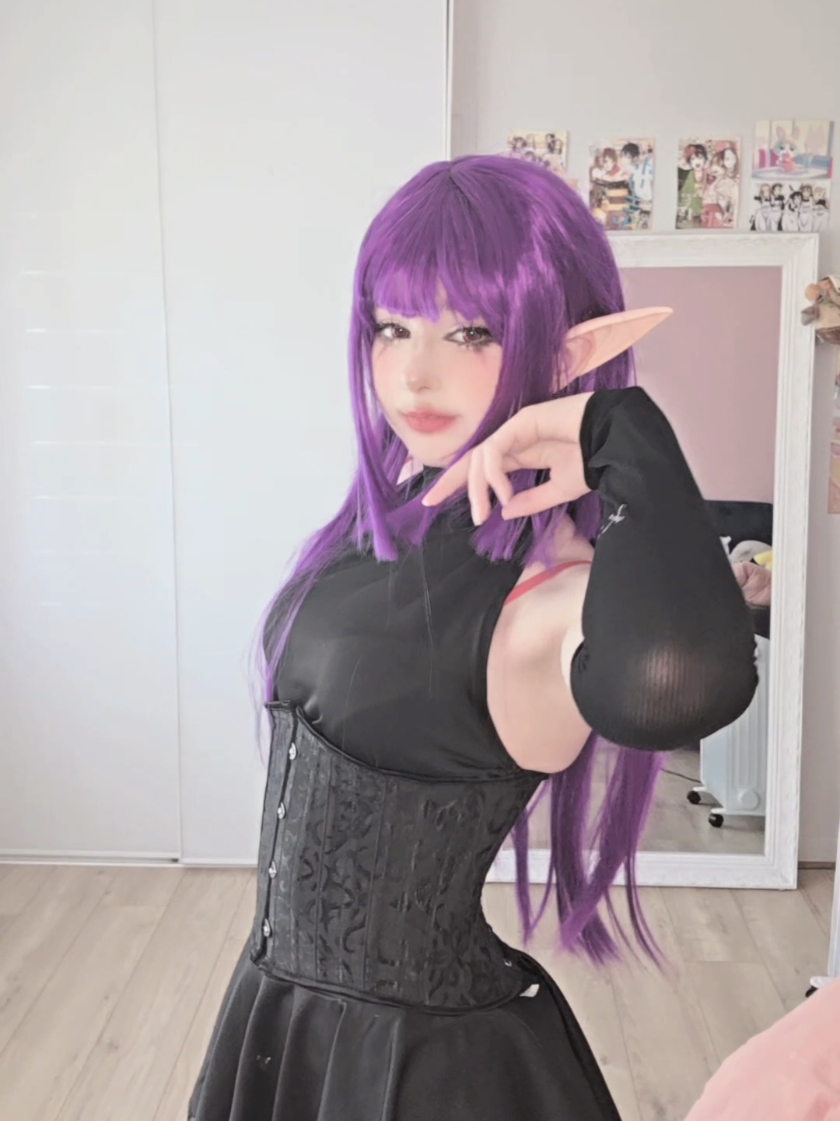 new cosplay 💜   #sololeveling #sololevelingcosplay #esil #esilcosplay #cosplaygirl #cosplay #fyp 