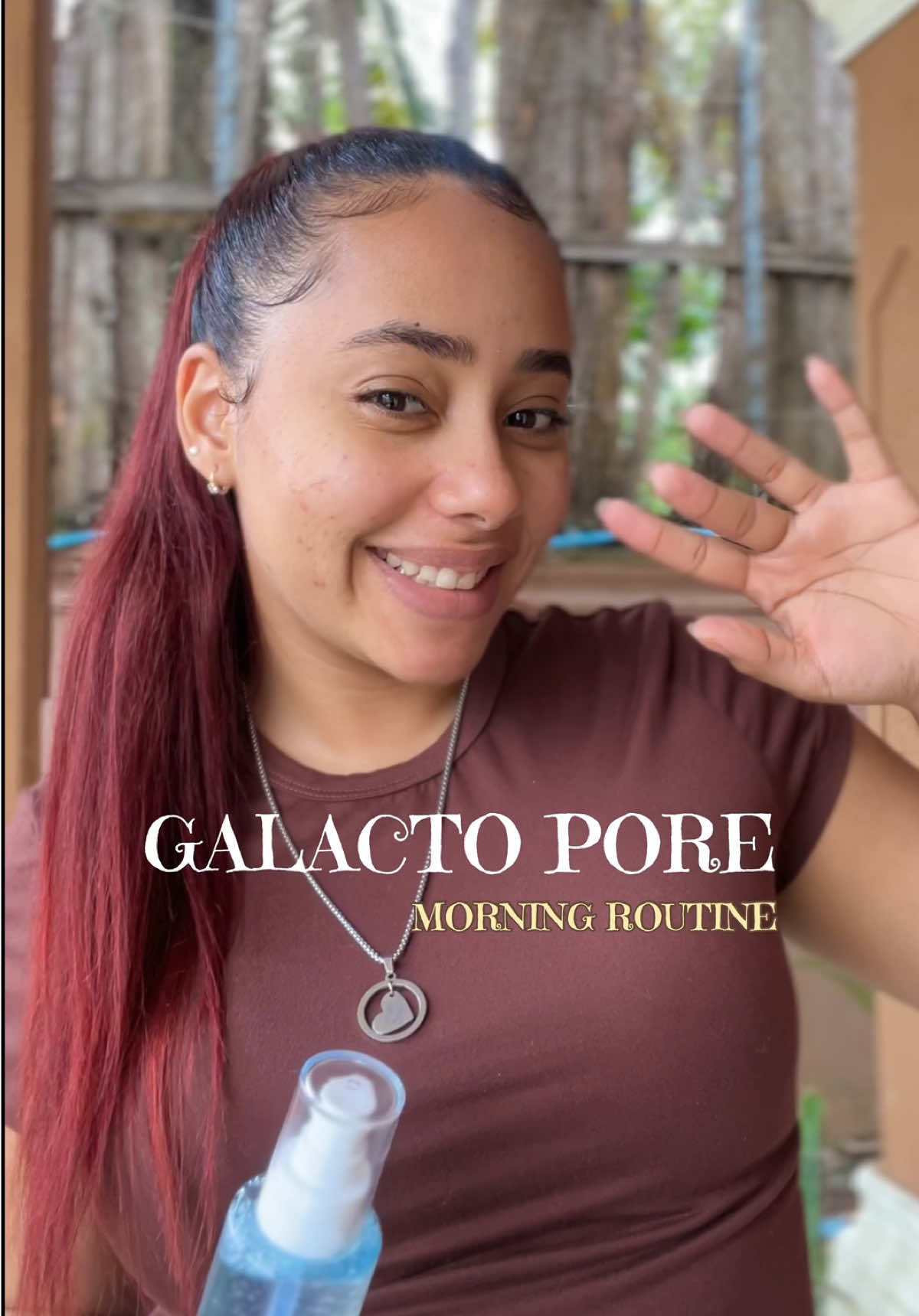 Morning routine @SAM’U  #samu #galactotoner #SkinCare #o2toner #Kbeautyskincare #routineskincare  #skinglow #fyp 