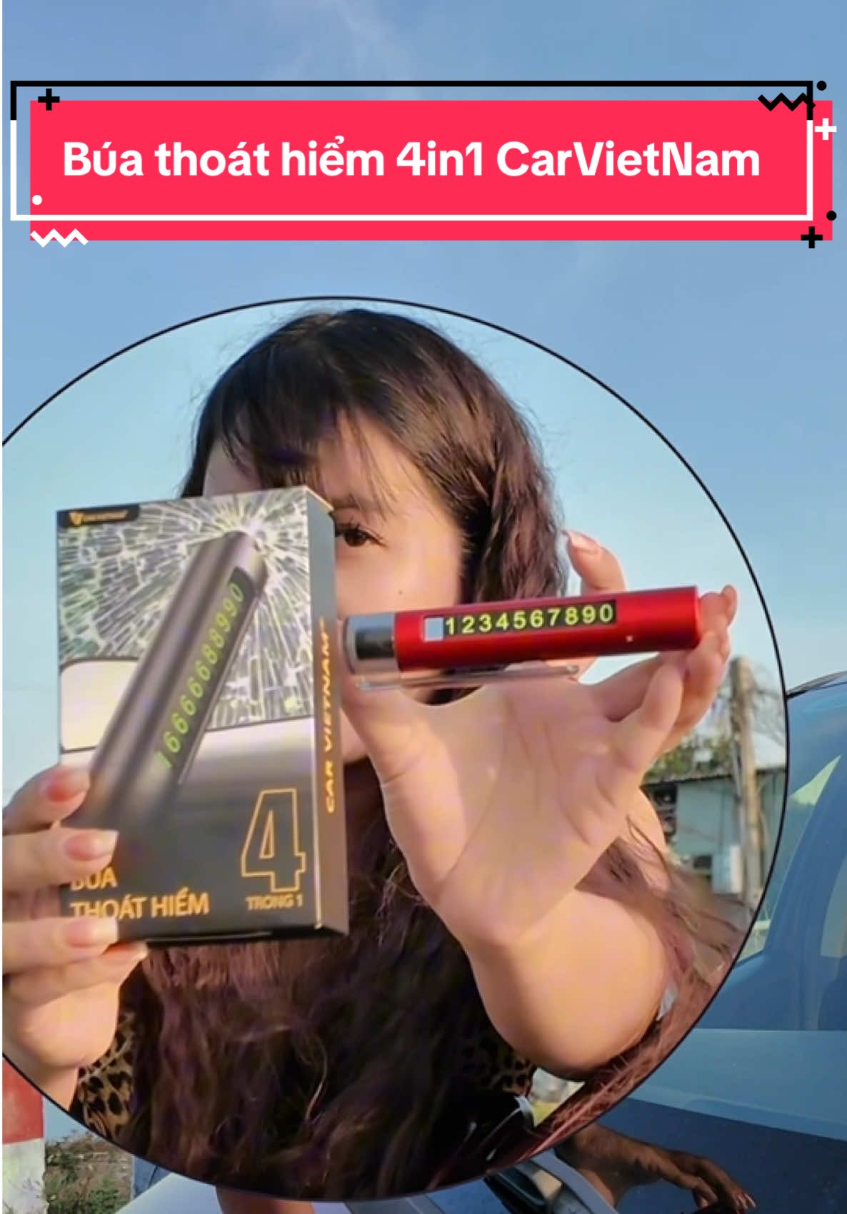 Dụng cụ 4in1. Rất cầm để trên ôtô. Tính năng phụ là bản số điện thoại nhưng sẽ được sử dụng hàng ngày, tính năng còn lại là tính năng phụ nhưng không mong muốn ai phải xài đến #buathoathiem #buathoathiem4in1 #buaphakinh #buaphakinhthoathiemoto #bangsodienthoaixehoi #phukienoto 