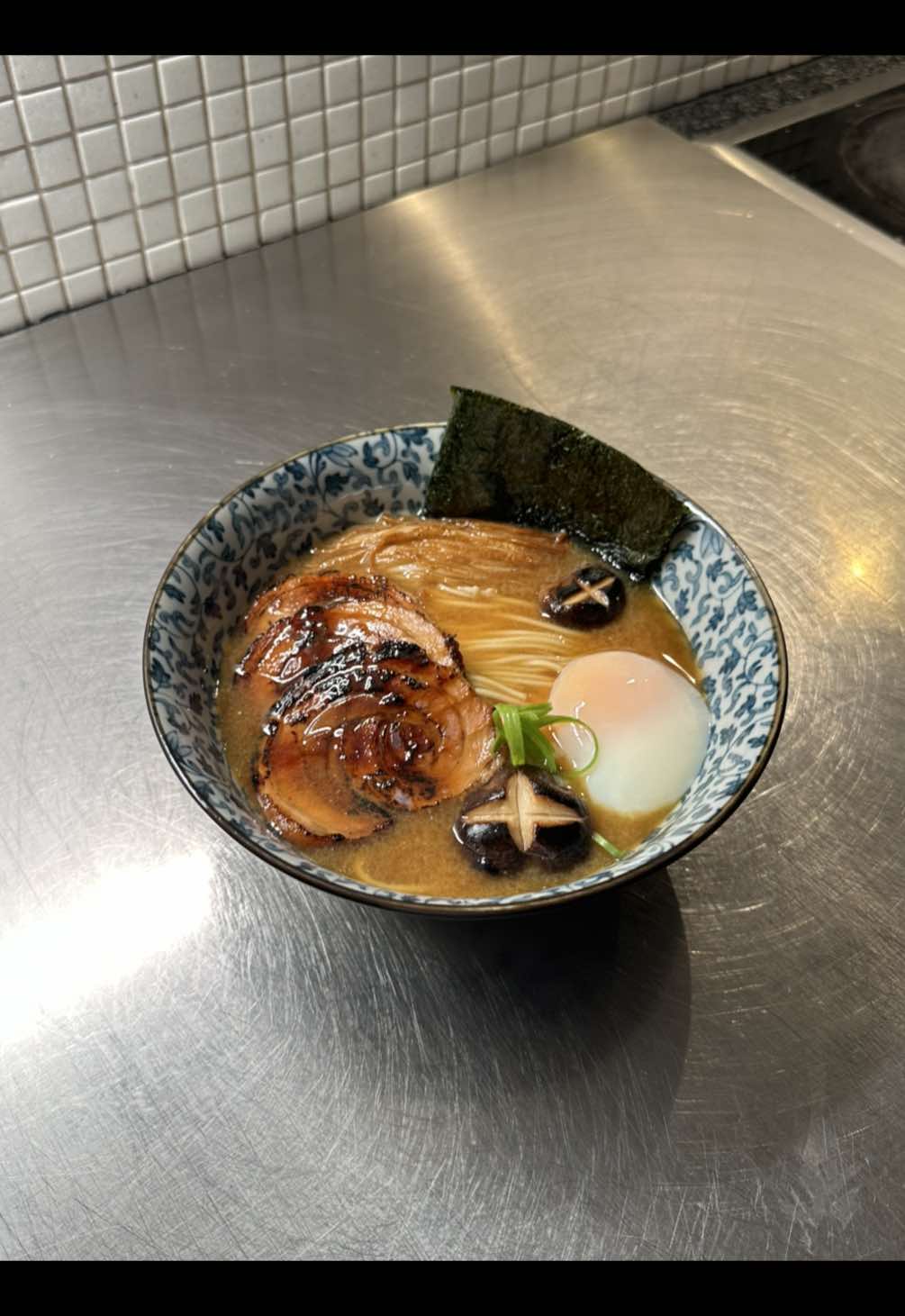 ASMR Ramen Bowl #ramen #noodles #chashupork Recipe link in bio. 
