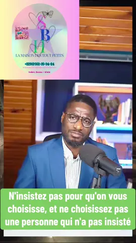 Vous ne pouvez pas vivre en étant une option. Si on ne vous choisi pas, prenez votre dignité et allez vous en#justecrepingondo @Juste Crépin Gondo Officiel 
