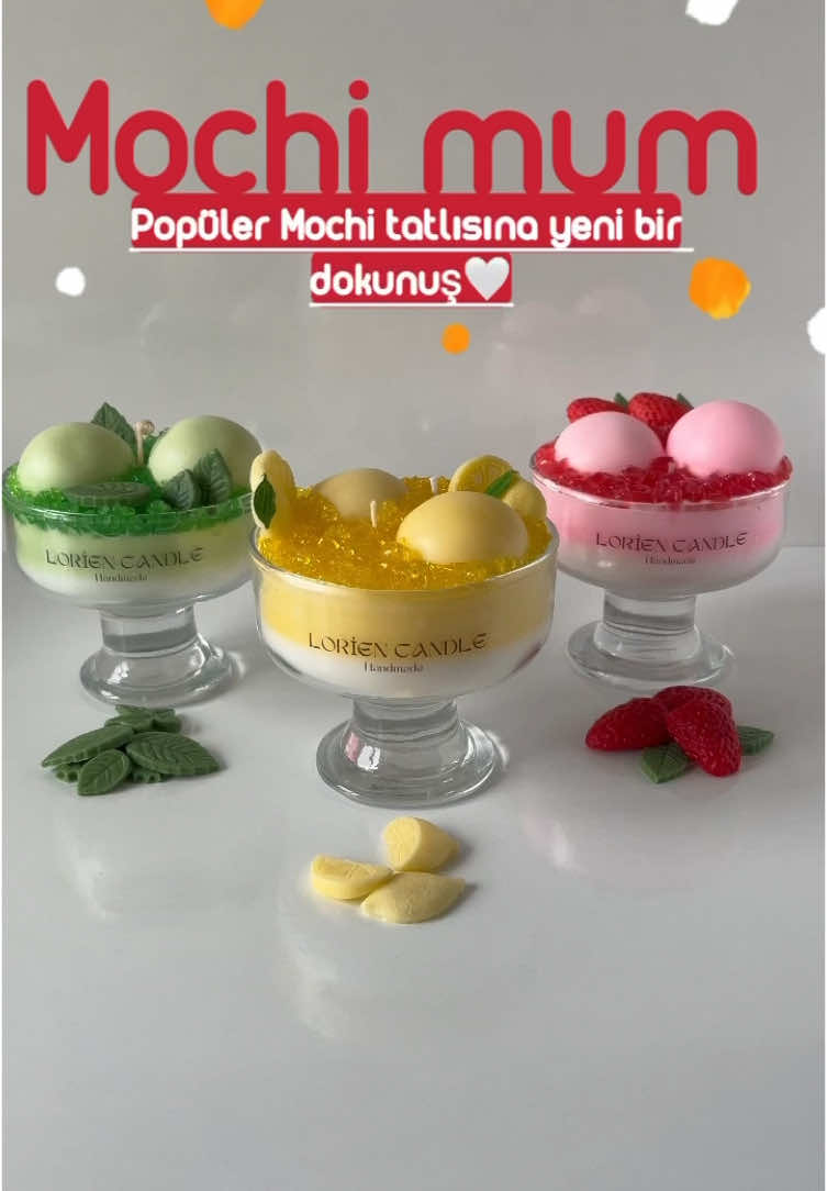 Japon mutfağının sevilen tatlısı Mochi bu sefer kasede ve MUM şeklinde 🍡✨  Her detayını özenle tasarladığım bu mum, bittiğinde bile size eşlik etmeye devam eder mum bitiminde kaseyi yeniden değerlendirebilirsiniz.✨ Bilgi almak için mesaj atabilir instagram sayfamızdaki linkten sipariş oluşturabilirsiniz.💖 . . . . . . #mochi #mochidessert #japanesedessert #hediyeönerileri #doğalmum #dekorasyonönerileri #fyp #keşfet #decoration #candle #candlemaker #SmallBusiness #küçükişletme #tasarımmum #elyapımı #soyamumu #mochitatlısı 