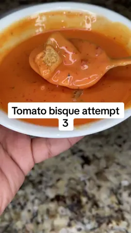 Replying to @Kee thank you all for your suggestions 🥰 how’s the tomato bisque looking now? 🍅🔥
