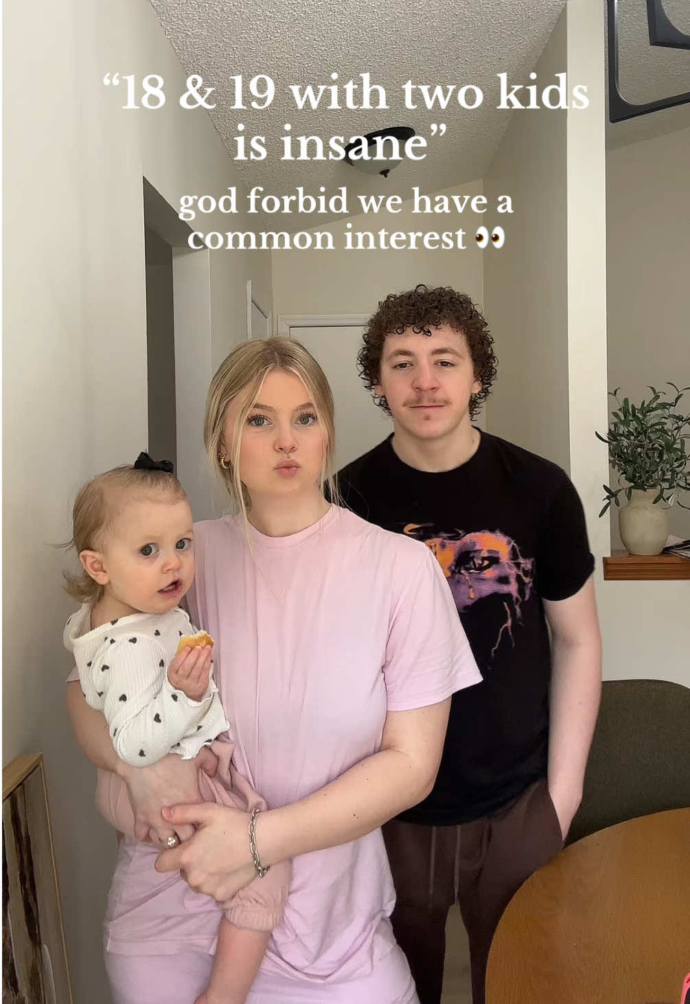 You know the vibe 😛 #MomsofTikTok #dadsoftiktok #teenpregnancy #momanddad #baby #sahm 