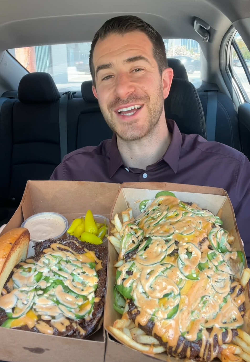 LAs Newest Smashburger/Phillyburger #doublenupburger #eat #taste #foodreview 