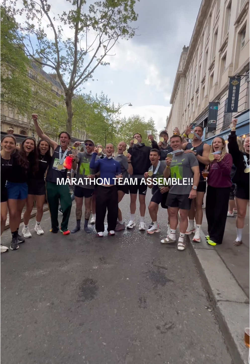Runna team smashed it 😮‍💨🔥 #marathon #marathontraining #Running #runner #runninggirl 