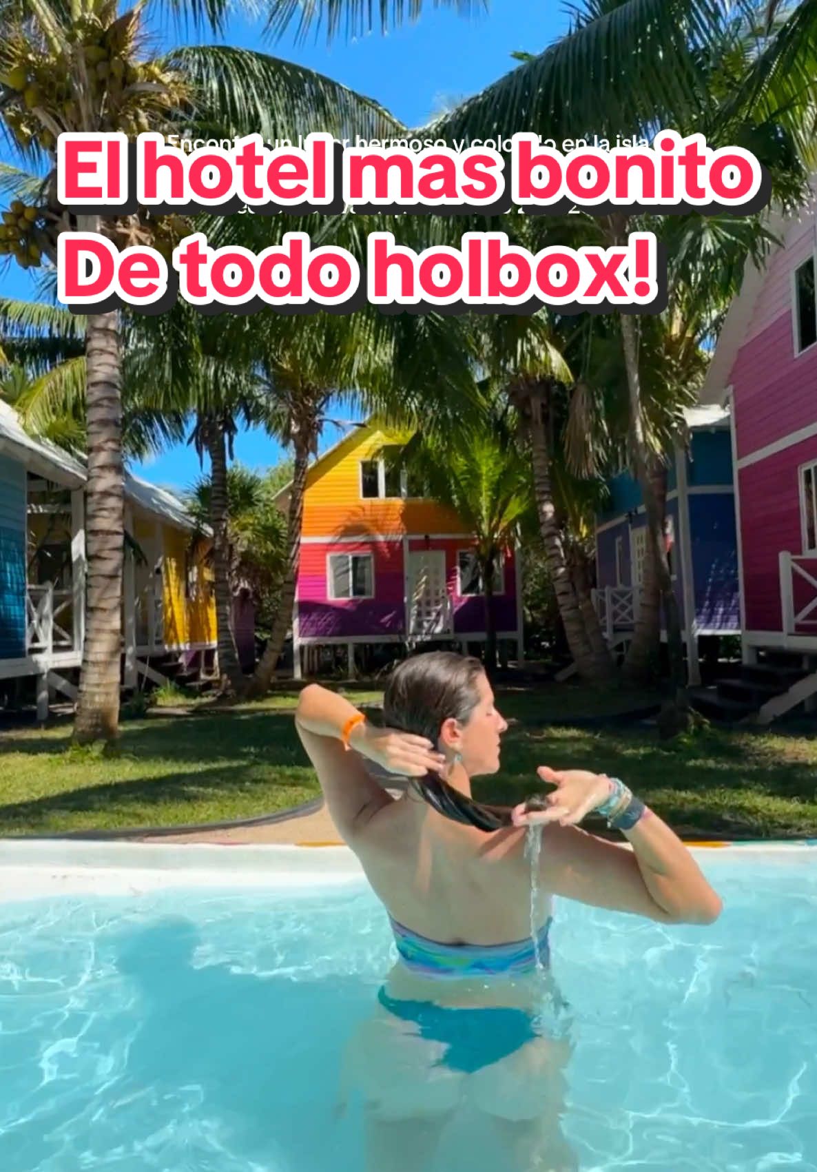 Encontré el hotel más lindo de Holbox 🥹 cabañitas de colores que parecen sacadas de un cuento! ❤️‍🩹 #holbox #holboxisland #hotel #mexico #paraiso #vacaciones 