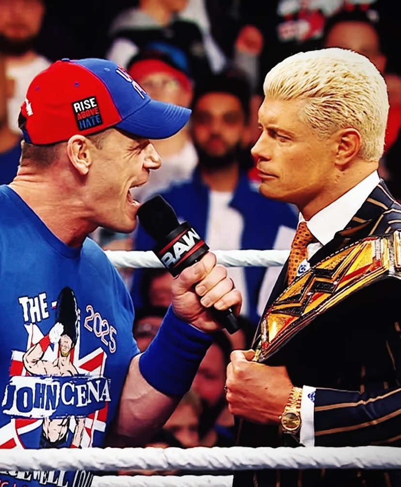 Cody Rhodes. John Cena. Wrestlemania 41. Who will be Invincible? #fyp #trending #viral #WWE #WrestleMania #wrestling #johncena #codyrhodes #famous #getmefamous #xyzbca