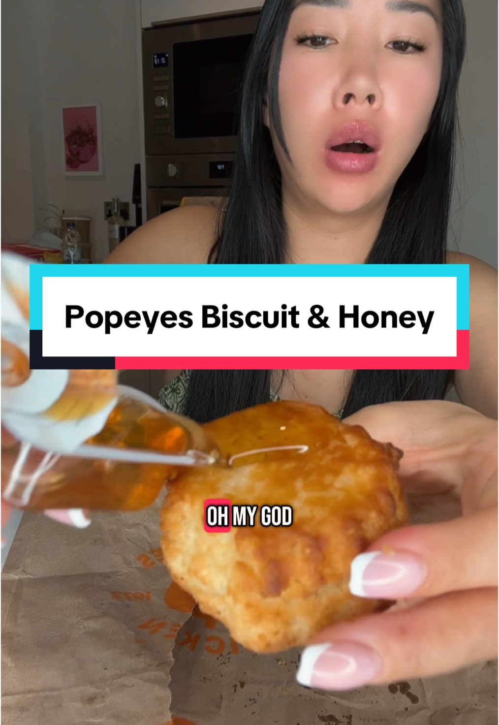 Sometimes I crave just this 😍 #eatwithgg #ggflavour #mukbang #eatwithme #popeyes #fastfood #FoodTok 
