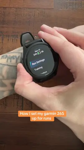 there are hundreds of ways to set your data screen and for me this setup has worked the best.  Time  Average Pace  Lap Pace  Distance  I know a lot of people don’t like having average pace up there but when I’m on a run I like to feel out where I’m at especially if I am targeting a specific pace for that run.  @Garmin @Garmin Watches  #runner #runtok #runnersofitiktok #Running #garmin #garmin265 