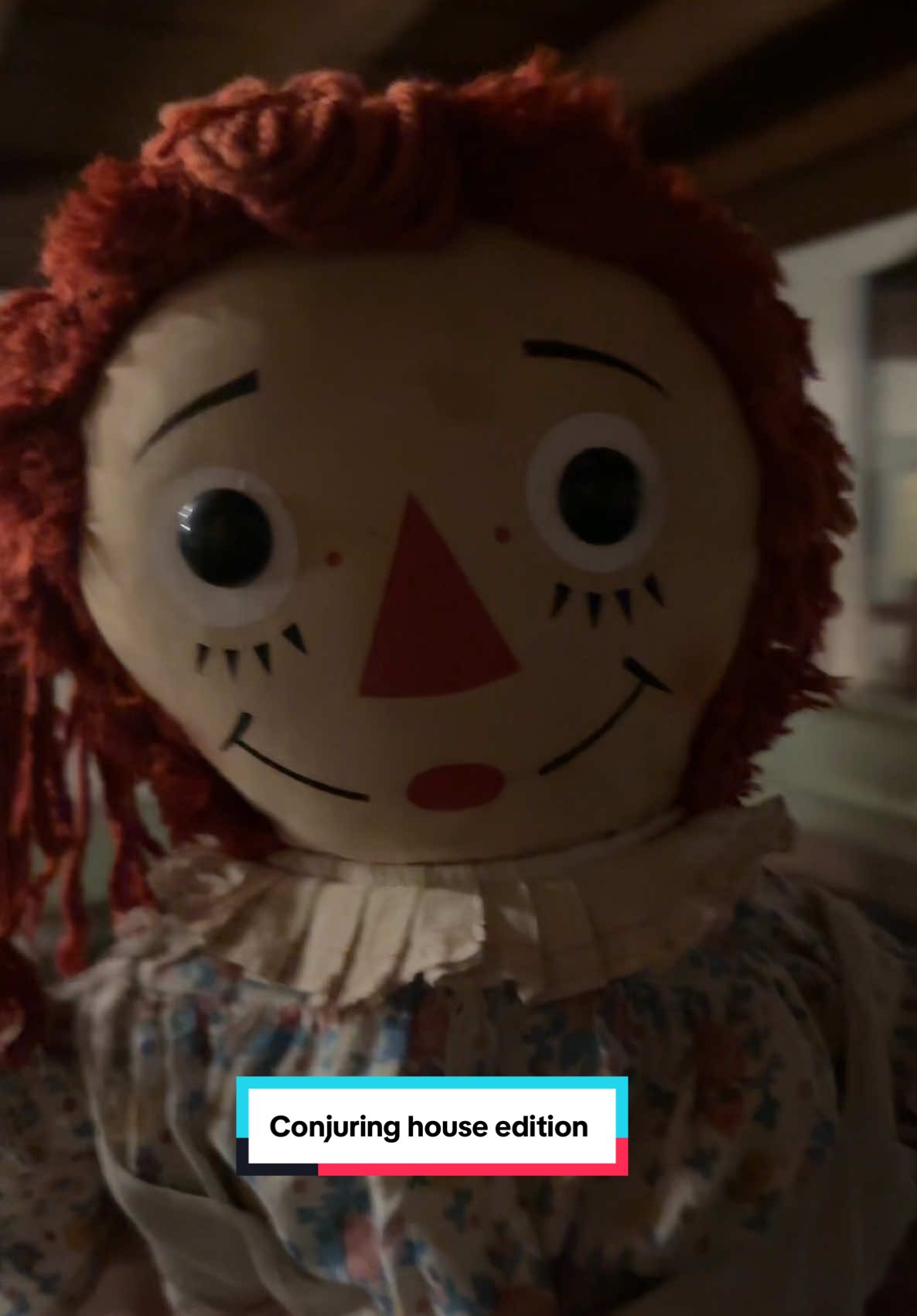 Conjuring house edition trend #conjuringhorror #conjuringhouse #annaballedoll #annabelle #annabellehorror #trending #horrortrend #horrortiktok #horrorfilm #horrorfan 