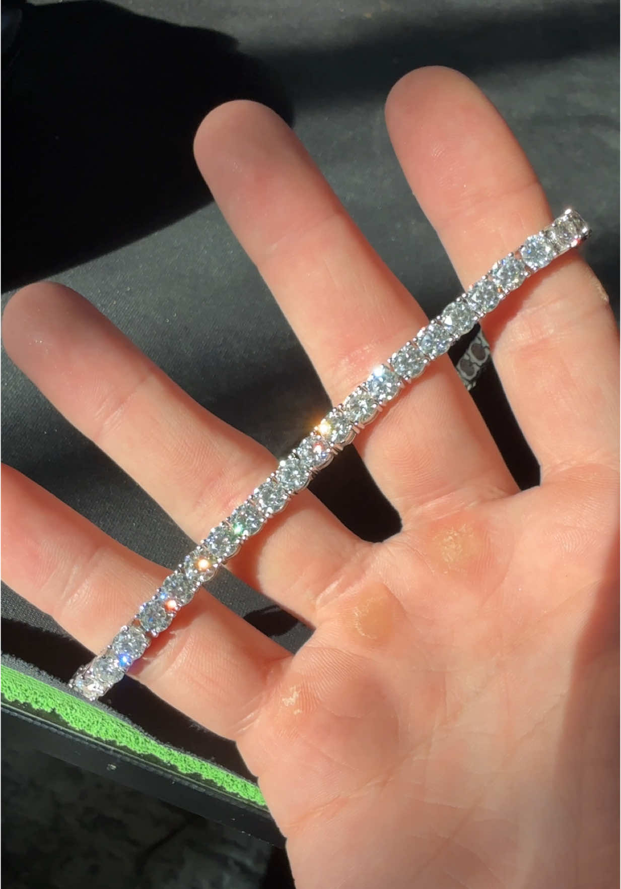 Moissanite Tennis Chain! The chain in this video has 5 mm stones. We have plenty of sizes to fit any of your needs :-) DM for a discount we sell real moissanite! All of these other TikTokers are selling you cheap CZ claiming that it’s moist night when it won’t even pass a diamond tester and the VVS clarity is absolutely terrible. These are all real Moissanite and can pass diamond tester and also has the best VVS clarity to look absolutely insane. I’ve had customers compare our moissanite to diamonds  #moissanite #jewelry #bling #hiphop #vvs #moissanitestone #moissanites #gra #gramoissanite #authentic #real #authenticmoissanite #realmoissanite #moissanitejewelry #pendant #chains #cubanlink #miamilink #watches #watch #gold #silver #S925 #vvsjewelery#moissanitependant #moissanitechain #moissanitewatch #luxury #luxuryvvs #luxurywatch #luxurymoissanite #icedout #ice #icevvs #goldluxury #luxuryforless #tiktok #tiktok #tiktokshop #tiktokmademebuyit #fyp #viral #shop #moissanitegold #rosegold #goldrose #rhodium #18Kgold #18K #luxuryfeel #quality #qualityjewelry #moissaniteice #drip #yn #scam #scammers #customjewelry #custommoissanite #customgold #customersilver #customluxury #SmallBusiness #tiktokbusiness #silvergold #goldsilver #passesdiamond #passestester #passtest #icedoutchain #icechain #icewatch #icependant #icedoutwatch #icedoutpendant #greatprice #greatdeal #925silver #customers925 #goldplate #goldplated #goldplatedchain #goldplatedpendant #jewelry18K #luxurysilver #luxurys925 #luxurydesign #design #customdesign #customerluxurygold #trax #nyc #traxnyc #nycjewelry 