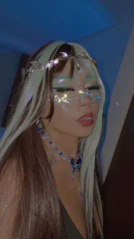 ✨️🌙🌙✨️ Ribbon bow makeup🫶🏽🩵✨️ #ribbonbow  #makeuparti #fantasymakeup #Makeup #glittermakeup #loversmakeup #makeupartist #thebaby #pinkmakeuplook #lovemakeup #glittermakeuplook #777 #loversmakeupup 