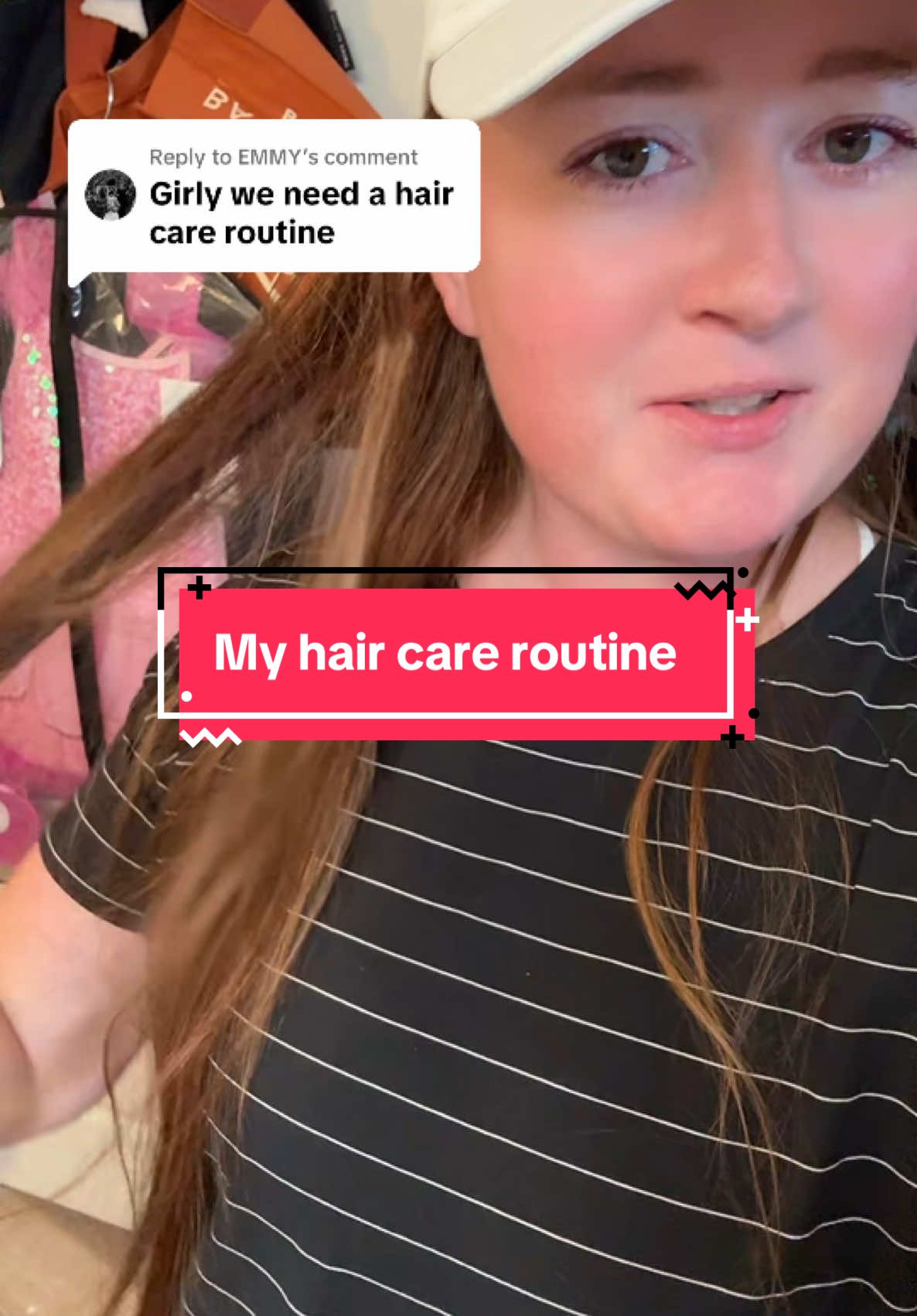 Replying to @EMMY #fyp #fy #foryoupage #foryou #sahm #stayathomemom #ditl #twinmom #sahmditl #haircare #longhair 
