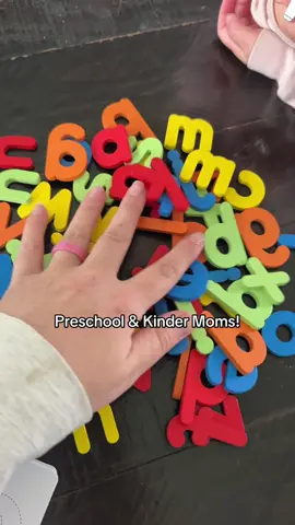 Spelling set! #momof3 #relatablemom #ttshop #momhack #kindergartenlife #preschoolmom 