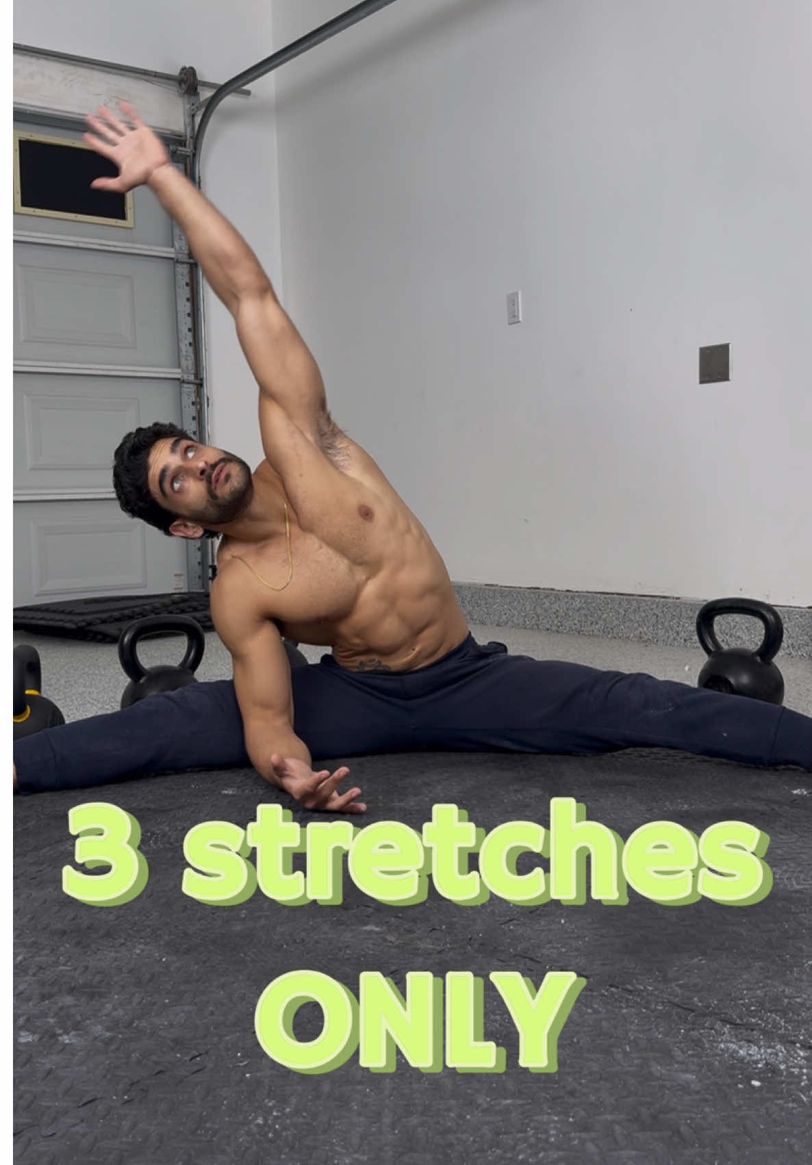 THE 3-STRETCH RESET 🧘‍♂️🧠💨 If you were to only choose three stretches to do daily, these are the ones. And here’s why: 👨🏽‍🦱 Straddle Pose • The wide-legged forward fold taps into your posterior chain fascia — the interconnected tissue web running from your heels to your brow.   • It stretches your hamstrings, adductors, glutes, hips, spine, and calves, while the side bends hit your lats, obliques, and QL — all crucial for spinal health.   • When you fold forward, you’re not just lengthening muscles — you’re decomposing stuck tissue and rehydrating your fascial net. 🐍 Cobra Pose • This is your essential backbend. It reverses the collapsing posture caused by phones, desks, and cars.   • It restores extension to your thoracic spine and opens your chest and hip flexors — both areas that clamp down when we sit.   • You’re strengthening your spinal stabilizers while stretching your entire anterior chain. This is how you reverse years of slouching. 🔄 Twist • Twisting rehydrates your intervertebral discs — yes, your actual spinal discs — by wringing out toxins and pulling in fresh nutrients.   • It stimulates your parasympathetic nervous system, massages your digestive organs, and restores rotational mobility — which is key for athletic movement and longevity. ⚠️ Yes — there are hundreds of great stretches. But I get it. You’re busy. You want max return on minimum time. If you just master these three and revisit them daily — your body will change. Your posture will realign. Pain will fade. You’ll move better, sleep better, and think more clearly. Mobility is the foundation. It’s not just about food, sleep, and lifting weights. If your body moves like a rock, you’ll feel like one. But if your body flows like water — energy flows, breath flows, life flows. Start here. 2–3 minutes in each position. Consistency > complexity. And if you want to move like a child but look like a warrior… 👊 Link in bio. #mobility #mobilityexercises #mobilitywork #mobilitywod #mobilityflow #mobilitychallenge #mobilityexercises #flexibility #flexible #stretching #stretchingroutine #yoga