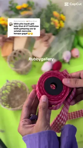 Membalas @🪷Mbaa Arum yuk coba bikin lagi…💕😍 #tutorialpita #tutorialpitasouvenir #pitasatin #pitakotakkotak 