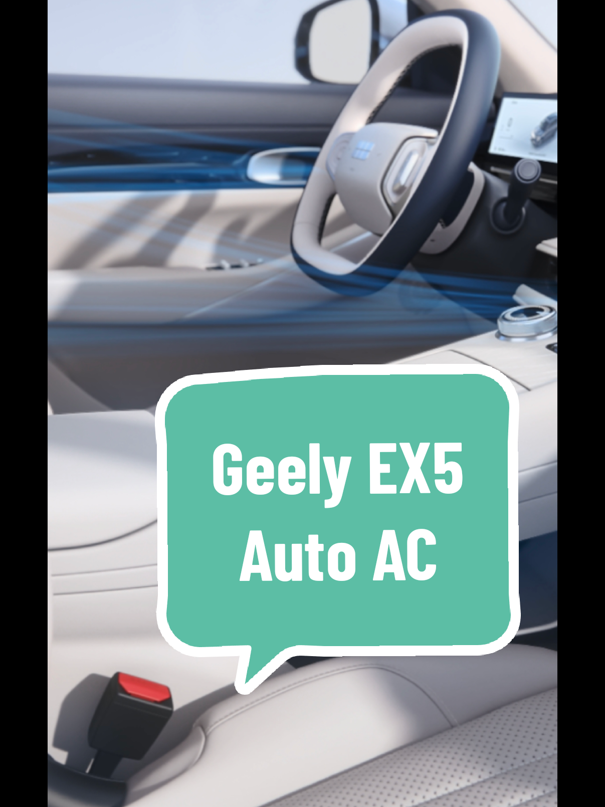 Geely EX5 Ato AC #Geely  #cambodia  #car  #EVcar  #hi EX5 #welcome to cambodia