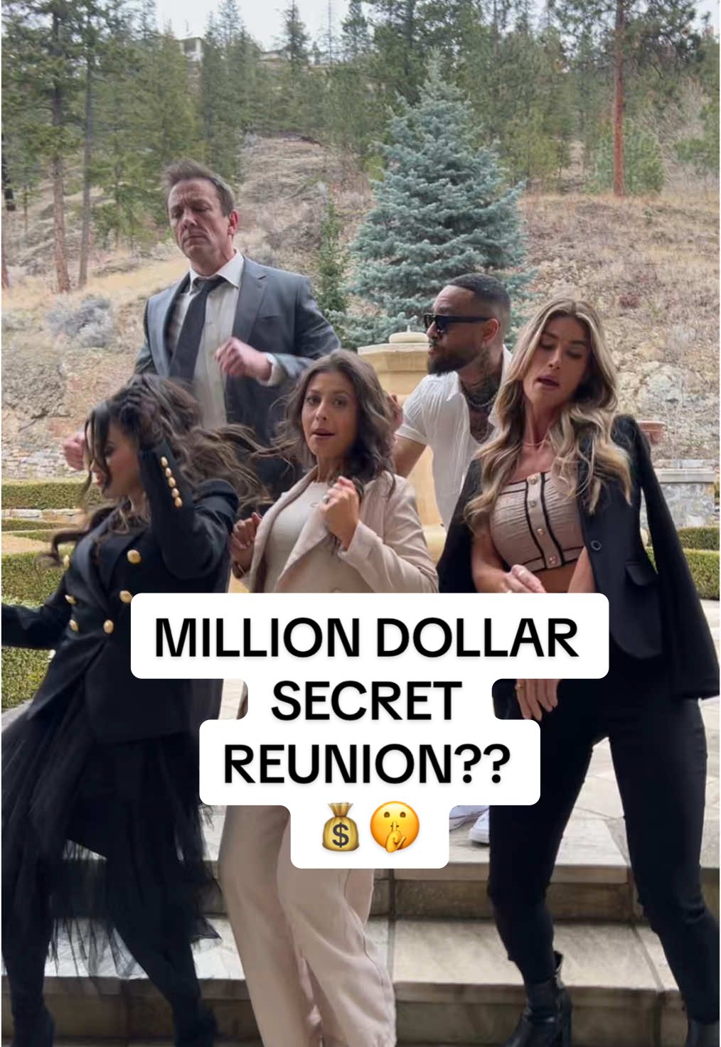 WE’RE GETTING THE BAND BACK TOGETHER!! #milliondollasecret #netflix @Samantha Hubbard @COREY NILES @Sydnee Falkner @peter @Netflix 
