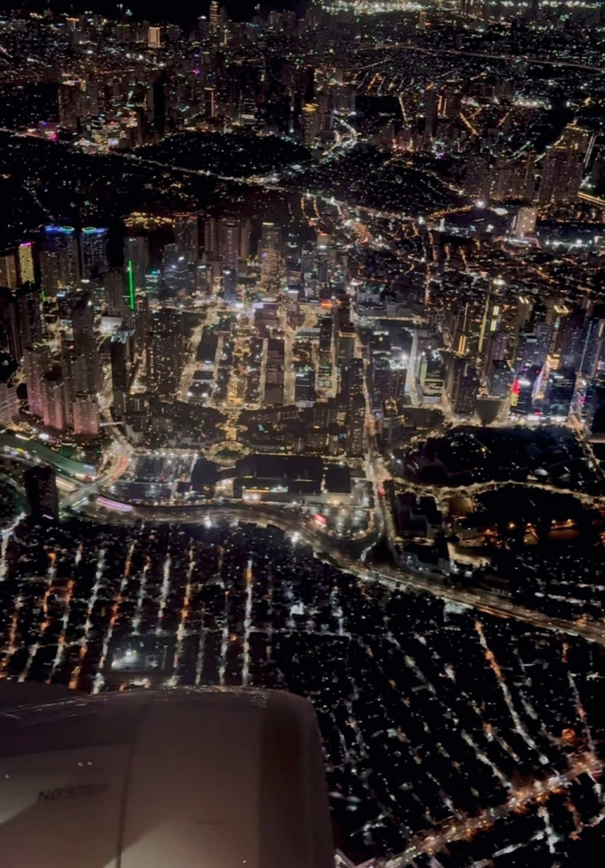 Manila at night -#Viewfromthetop #CityLights #Manila #fyp 