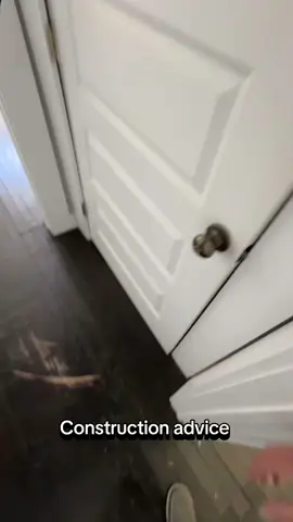 How to fix and install interior doors #goodnuffconstruction #construction #constructionlife #constructionworker 