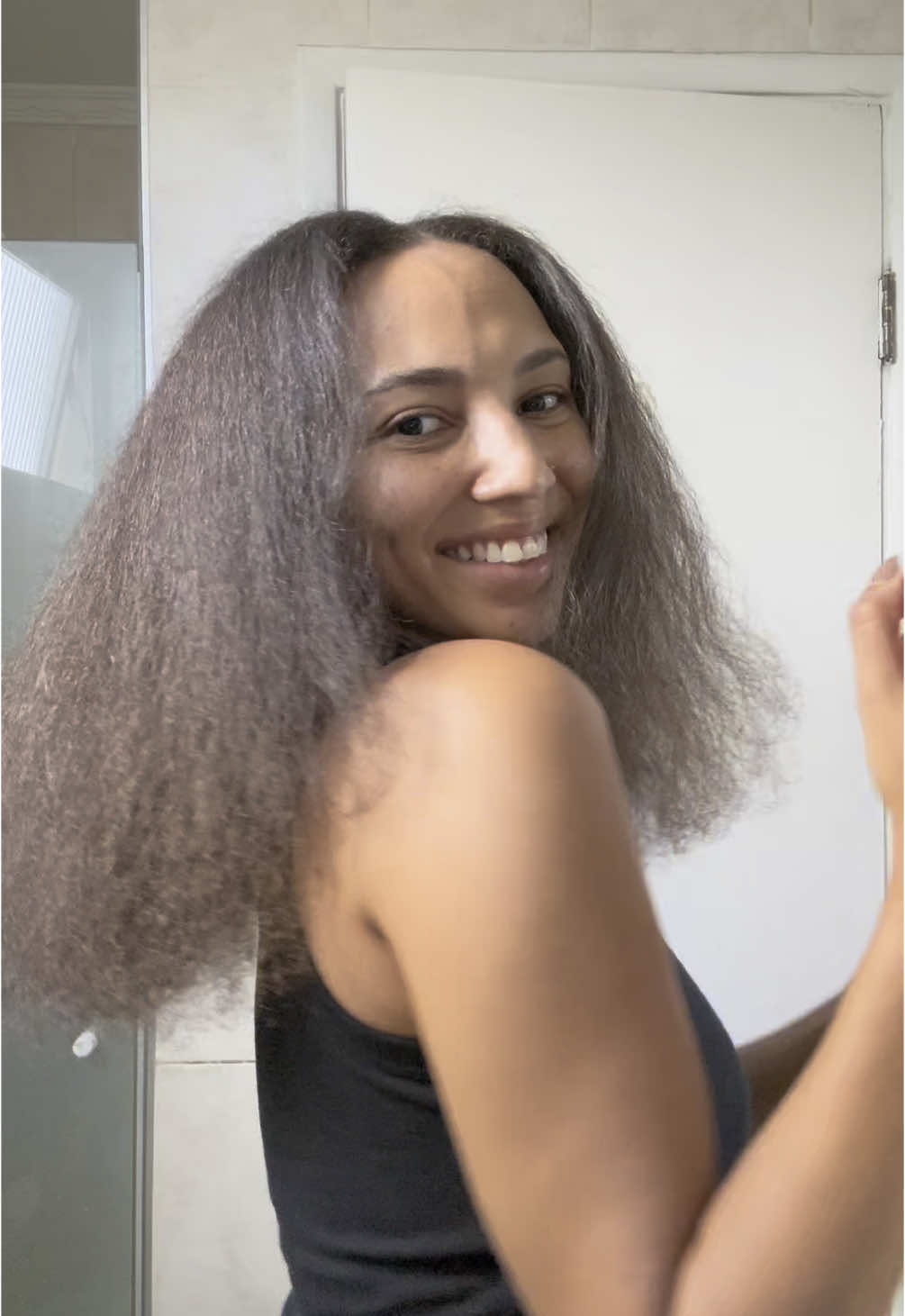 Cansa viu!!  #crespo #escova #secador #escovasecadora #4c #cabelo #hair #afro 