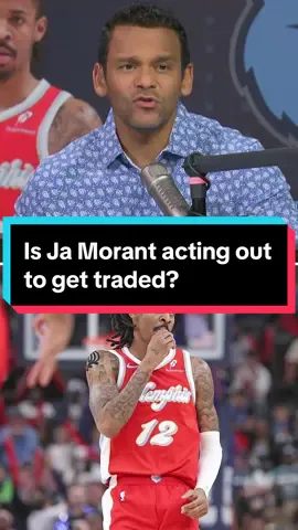 Is Ja Morant acting out to try to get traded? #NBA #sports #basketball  
