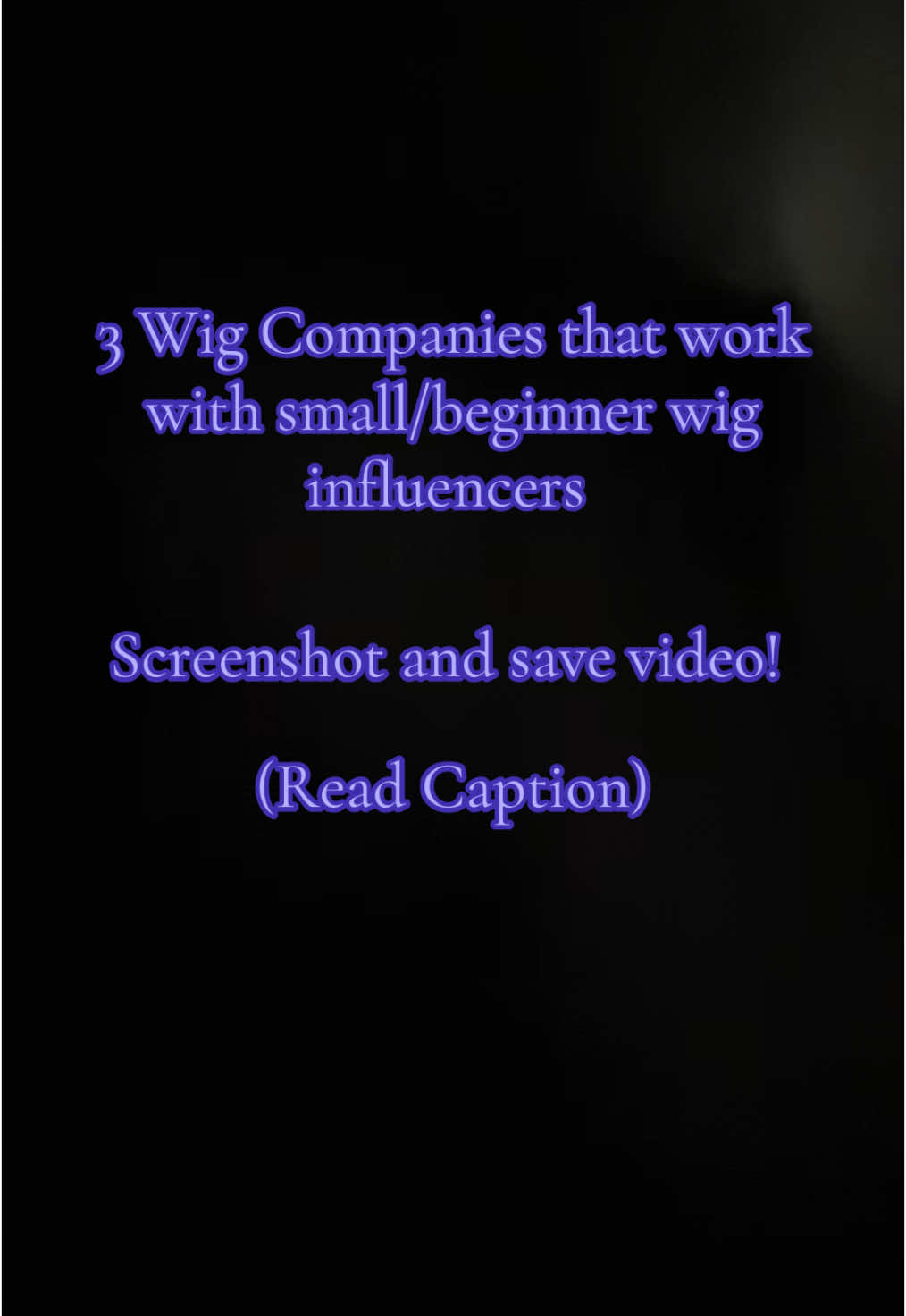 If you want to be sent at least 3 companies per day join my instagram group chat by purchasing my wig influencer ebook for only $25 it gets you access to the group where I send new companies everyday for my girls to reach out to don't miss out!! #creatorsearchinsights #microinfluencer #amazonwigs #freewigs 