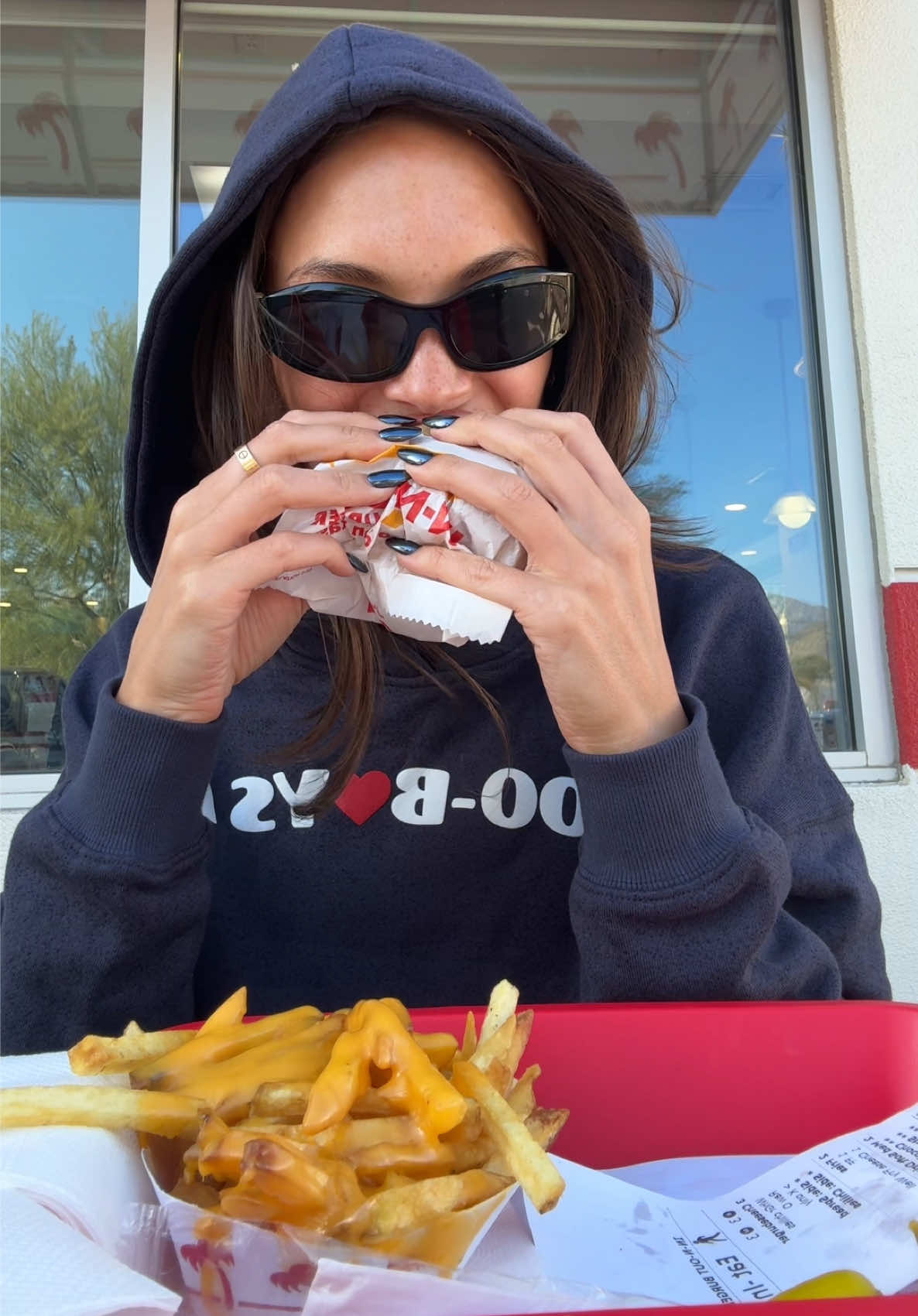 post coachella in n out is medicinal 