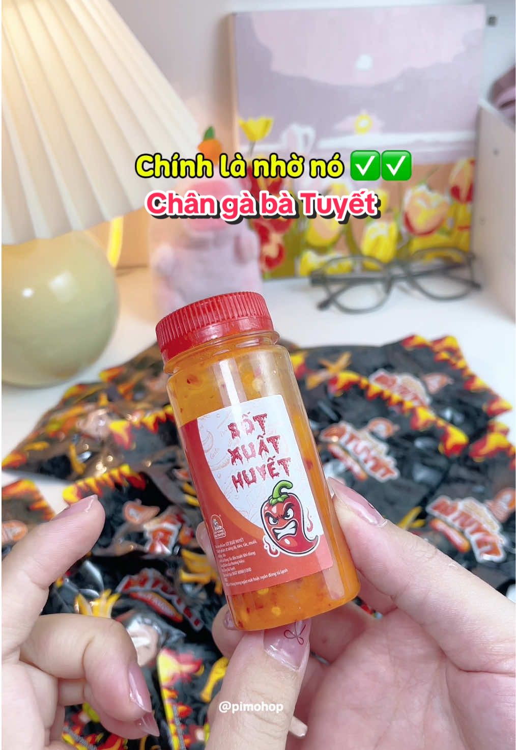 Có hũ sốt cái ăn vào miệng hẳn 🤣🤣 #pimohop #unboxing #changarutxuong #changabatuyet #ancungbatuyet #changa #xuhuongtiktok #viral 