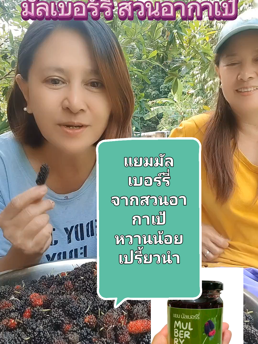 #TikTokShopครีเอเตอร์  แยมมัลเบอร์รี่ จากสวนอากาเป้  #มัลเบอร์รี่สดๆจากต้น #ธรรมชาติ #สุขภาพดี #ความสุข #แฝดน้อยเจ้าของอากาเป้การ์เด้น #แฝดแชมพูอากาเป้การ์เด้น @แฝดน้อยเจ้าของอากาเป้ การ์เด้น @แฝดน้อยเจ้าของอากาเป้ การ์เด้น @แฝดน้อยเจ้าของอากาเป้ การ์เด้น 