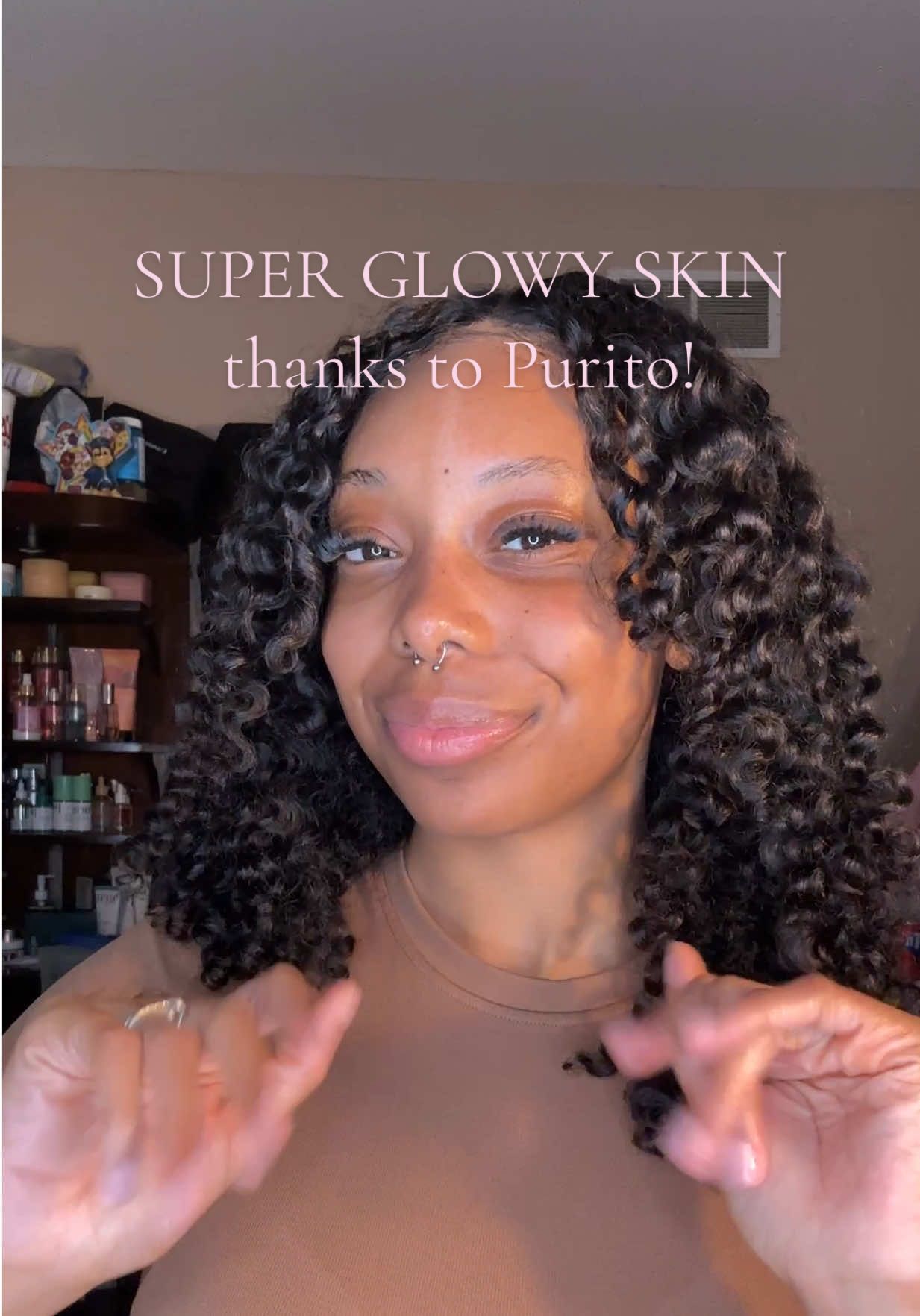 This panthenol cream will leave your skin soooo hydrated! ✨🫧 @PURITO SEOUL #Purito #PanthenolCream #KoreanSkincare #SkincareRoutine #SkinTok #GlowCream #ViralMoisturizer #ViralCream #HalfFaceGlow #glowingskin 