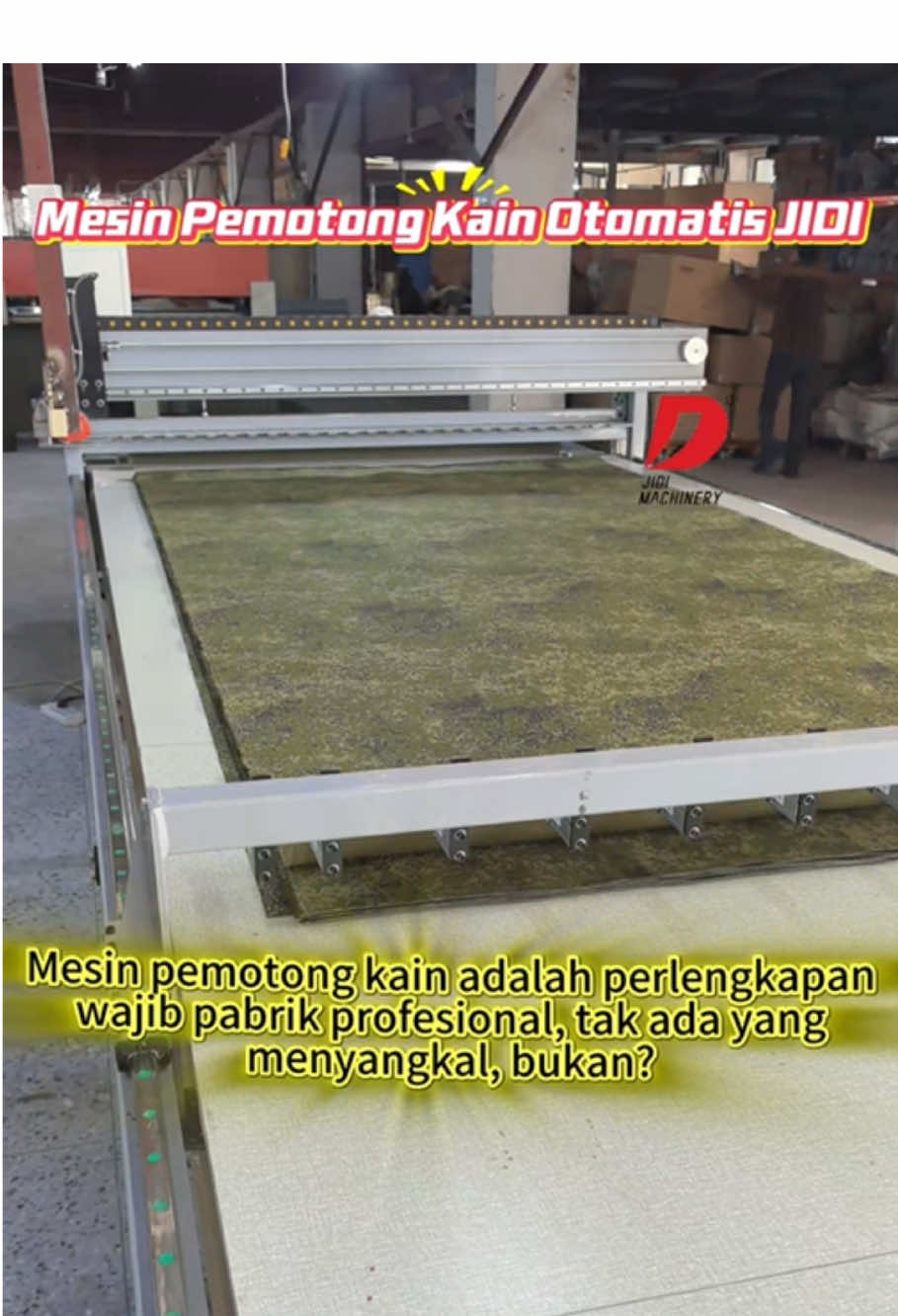 #JIDI #JIDIMachinery #murahnikmatlezat #rekomendasi #TikTokShop #spreading #cutter #cutting #spreadingmachine #fabric #clothcutting #automatic #clothcuttingmachine #cuttingmachine #fabriccutting #machine #automaticcutting #clothing #automaticcuttingmachine 