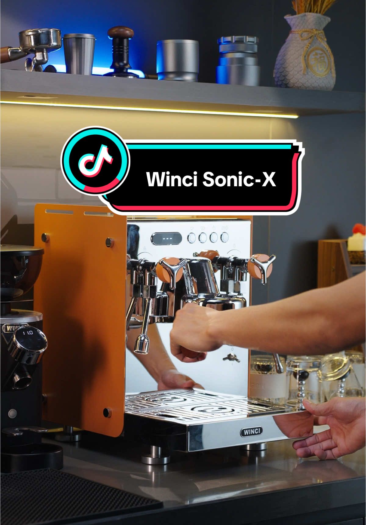 Máy pha cà phê Winci Sonic -X tuyệt phẩm máy pha cà phê thế hệ mới #Winci #capuchino #espresso #mayphacafe #homecaffe 